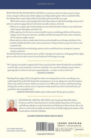 Honest Aging: An Insider's Guide to the Second Half of Life (A Johns Hopkins Press Health Book) - Rosanne M. Leipzig [KSIĄŻKA]
