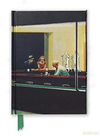 Hopper - Nighthawks (Flame Tree Notebook) (Flame Tree Notebooks): 34 - Flame Tree Studio [KSIĄŻKA]