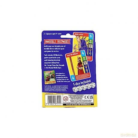 Horrible Histories 7515 Stoneage Card Game [KSIĄŻKA]