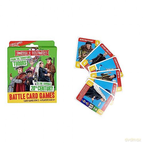 Horrible Histories 7525 Tudors Card Game [KSIĄŻKA]