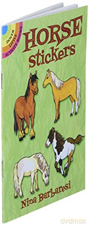 Horse Stickers: Dover Little Activity Books - Roderick Hunt [KSIĄŻKA]