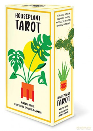 Houseplant Tarot: A 78-Card Deck of Adorable Plants and Succulents for Magical Guidance (Tarot/Oracle Decks) - Minerva Siegel [KSIĄŻKA]