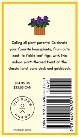 Houseplant Tarot: A 78-Card Deck of Adorable Plants and Succulents for Magical Guidance (Tarot/Oracle Decks) - Minerva Siegel [KSIĄŻKA]