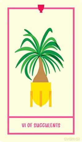 Houseplant Tarot: A 78-Card Deck of Adorable Plants and Succulents for Magical Guidance (Tarot/Oracle Decks) - Minerva Siegel [KSIĄŻKA]