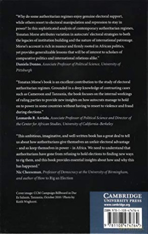 How Autocrats Compete: Parties, Patrons, and Unfair Elections in Africa - Yonatan L. Morse [KSIĄŻKA]