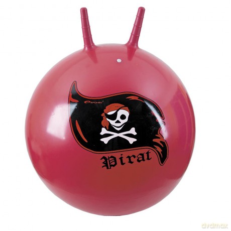 Spokey Piłka Gimnastyczna z Uchwytem Pirat (Rozmiar 60 cm)