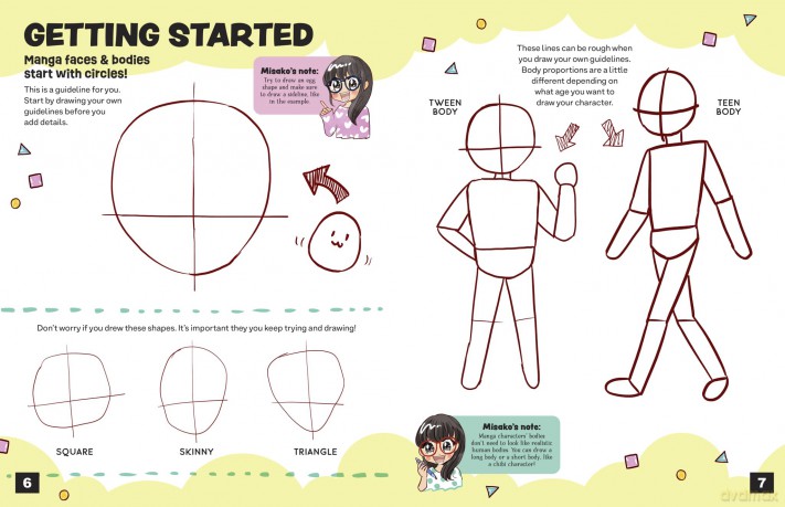 How to Draw Kawaii Manga Characters (Learn Manga with Misako) - Misako Rocks! [KSIĄŻKA]