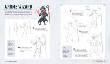 How to Draw Your RPG Character: A Step-by-Step Guide to Bringing Fantasy Characters to Life - Chrissa Barton [KSIĄŻKA]