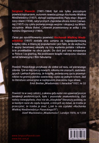 Kochanek Wielkiej Niedźwiedzicy - Sergiusz Piasecki [KSIĄŻKA]