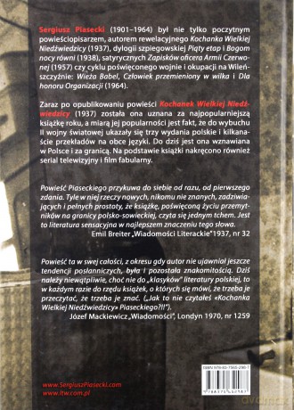 Kochanek Wielkiej Niedźwiedzicy Tw - Sergiusz Piasecki [KSIĄŻKA]