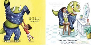 How to Put a Dinosaur to Bed (Teach Your Dino): A Board Book - Alycia Pace [KSIĄŻKA]