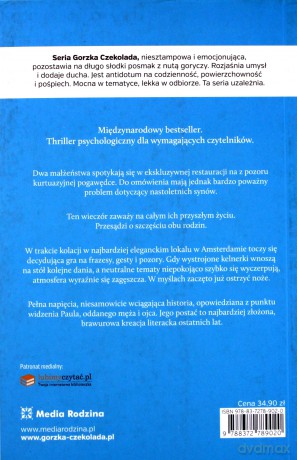 Kolacja - Herman Koch [KSIĄŻKA]