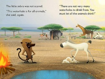 How Zebras Got Their Stripes: Read It Yourself - Level 2 Developing Reader - Ladybird [KSIĄŻKA]
