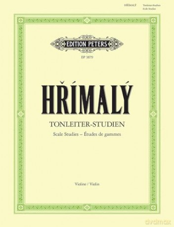 Hrimaly: Scale Studies for Violin (EP3879) (Edition Peters) - Johann Hrimaly [KSIĄŻKA]