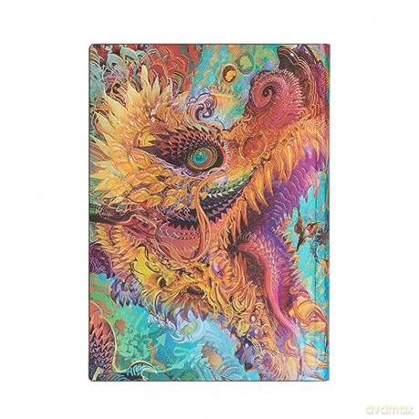 Humming Dragon (Android Jones Collection) Midi 12-month Dayplanner 2024 - Paperblanks [KALENDARZ]