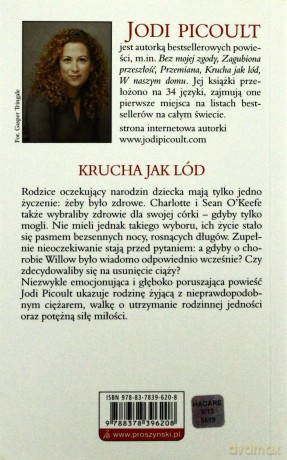 Krucha Jak Lód Wyd. Kieszonkowe - Jodi Picoult [KSIĄŻKA]