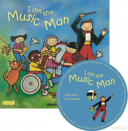 I am the Music Man (Classic Books with Holes UK Soft Cover with CD) - Debra Potter [KSIĄŻKA]