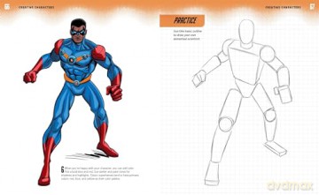 I Can Draw Comics: Step-by-step techniques, characters and effects - William Potter [KSIĄŻKA]