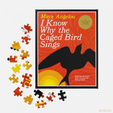 I Know Why the Caged Bird Sings: A 500-Piece Puzzle: Featuring the Iconic Cover Art from the Beloved Book - Maya Angelou [KSIĄŻKA]