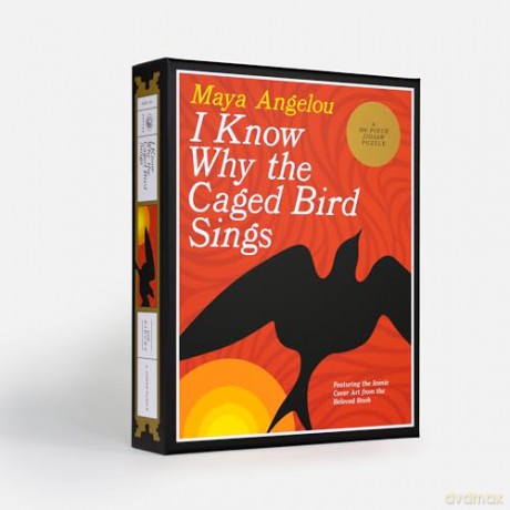 I Know Why the Caged Bird Sings: A 500-Piece Puzzle: Featuring the Iconic Cover Art from the Beloved Book - Maya Angelou [KSIĄŻKA]