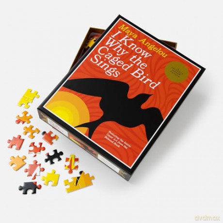 I Know Why the Caged Bird Sings: A 500-Piece Puzzle: Featuring the Iconic Cover Art from the Beloved Book - Maya Angelou [KSIĄŻKA]