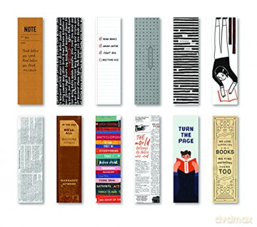 I Love Books Bookmark Box: 24 bookmarks - 2 each of 12 designs [KSIĄŻKA]