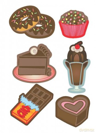 I Love Chocolate! Stickers (Little Activity Books) - Ellen Scott [KSIĄŻKA]