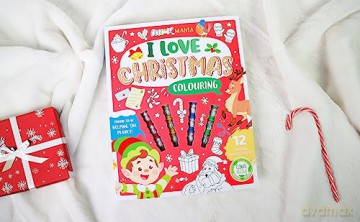 I Love Christmas Colouring (With Stackable Snowman Crayons) - Igloo Books [KSIĄŻKA]