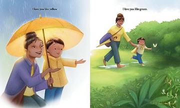 I Love You Like Yellow: A Board Book - Beaty/Harrison [KSIĄŻKA]