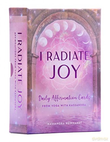I Radiate Joy: Daily Affirmation Cards from Yoga with Kassandra (Card Deck) (Mindful Meditation) - Kassandra Reinhardt [KSIĄŻKA]