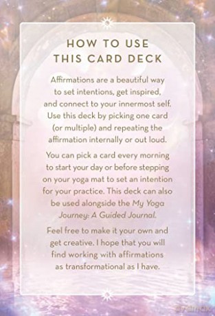 I Radiate Joy: Daily Affirmation Cards from Yoga with Kassandra (Card Deck) (Mindful Meditation) - Kassandra Reinhardt [KSIĄŻKA]