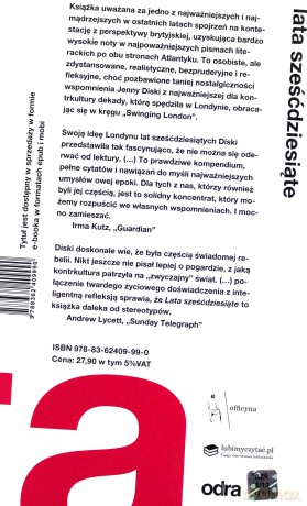 Lata Sześćdziesiąte - Jenny Diski [KSIĄŻKA]