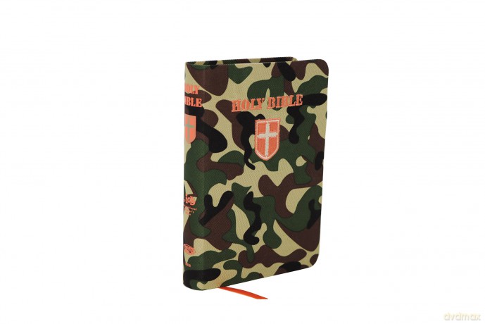 ICB, Holy Bible, Compact Kids Bible, Flexcover, Green: Green Camo - Thomas Nelson [KSIĄŻKA]
