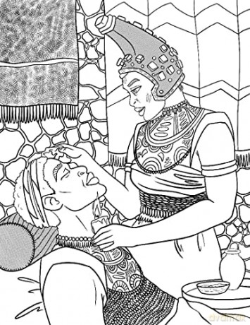 Idia of the Benin Kingdom Coloring and Activity Book (Our Ancestories Series) - Ekiuwa Aire [KSIĄŻKA]