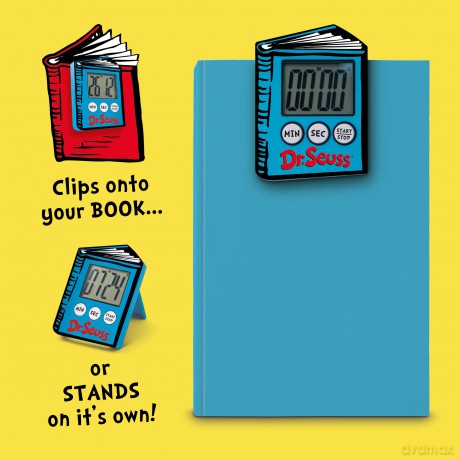 IF Dr. Seuss Children's Reading Timer, Blue [KSIĄŻKA]
