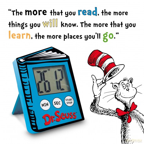 IF Dr. Seuss Children's Reading Timer, Blue [KSIĄŻKA]