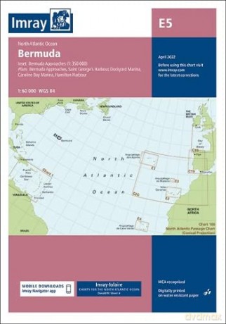 Imray Chart E5: Bermuda (E Chart) - Imray [KSIĄŻKA]