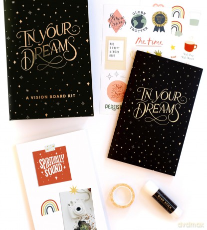 In Your Dreams: A Vision Board Kit to Visualize Your Ambitions and Go After Your Goals: A Vision Board Kit to Visualize Your Ambitions and Plan Your Goals - Ilana Griffo [KSIĄŻKA]