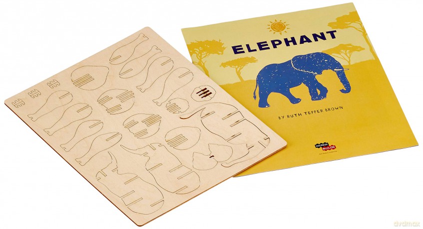 IncrediBuilds Animal Collection: Elephant - Insight Editions [KSIĄŻKA]