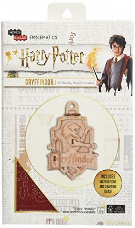IncrediBuilds Emblematics: Harry Potter: Gryffindor - Incredibuilds [KSIĄŻKA]