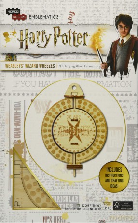 IncrediBuilds Emblematics: Harry Potter: Weasleys' Wizard Wheezes - Insight Editions [KSIĄŻKA]