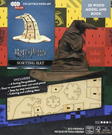 Incredibuilds Harry Potter Sorting Hat: Sorting Hat 3D Wood Model and Book - Jody Revenson [KSIĄŻKA]