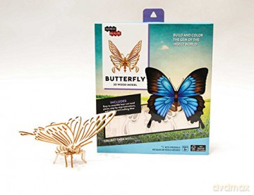 IncrediBuilds: Butterfly 3D Wood Model - Insight Editions [KSIĄŻKA]
