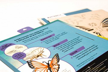 IncrediBuilds: Butterfly 3D Wood Model - Insight Editions [KSIĄŻKA]