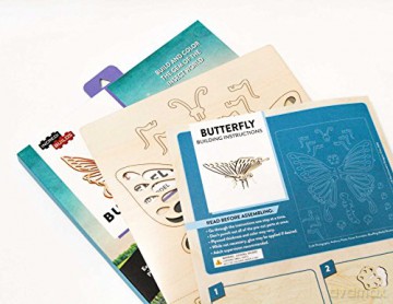 IncrediBuilds: Butterfly 3D Wood Model - Insight Editions [KSIĄŻKA]