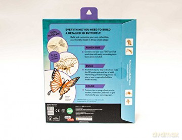 IncrediBuilds: Butterfly 3D Wood Model - Insight Editions [KSIĄŻKA]