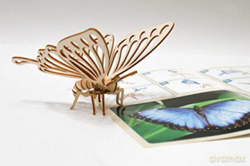 IncrediBuilds: Butterfly 3D Wood Model - Insight Editions [KSIĄŻKA]