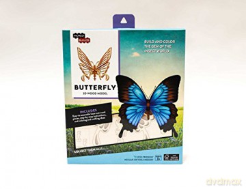 IncrediBuilds: Butterfly 3D Wood Model - Insight Editions [KSIĄŻKA]