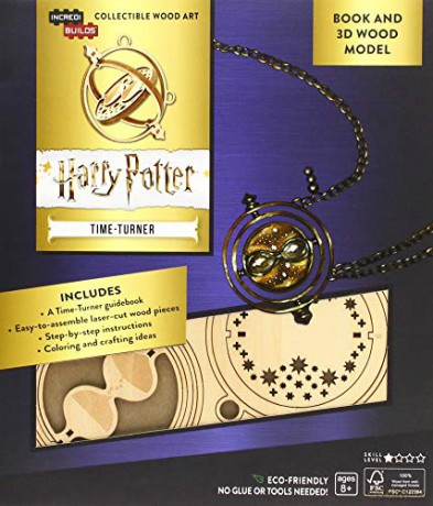 IncrediBuilds: Harry Potter: Time-Turner Book and 3D Wood Model - Incredibuilds [KSIĄŻKA]