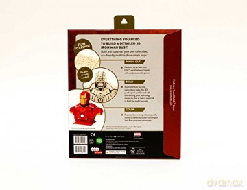 IncrediBuilds: Marvel's Captain America: Civil War: Iron Man Signature Series 3D Wood Model - Insight Editions [KSIĄŻKA]